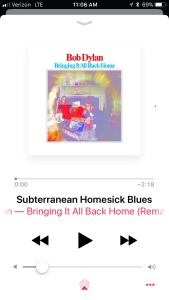Subterranean Homesick Blues